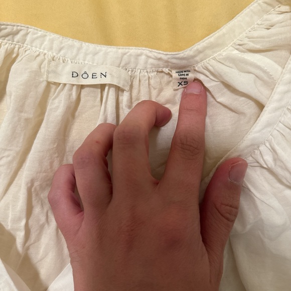 Doen June Top In Salt - Picture 5 of 6